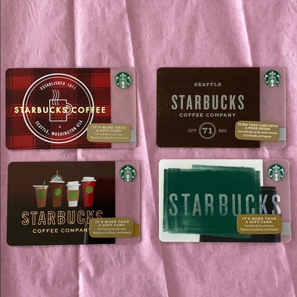Starbucks Other Starbucks Gift Cards Coffee Cup Great Present